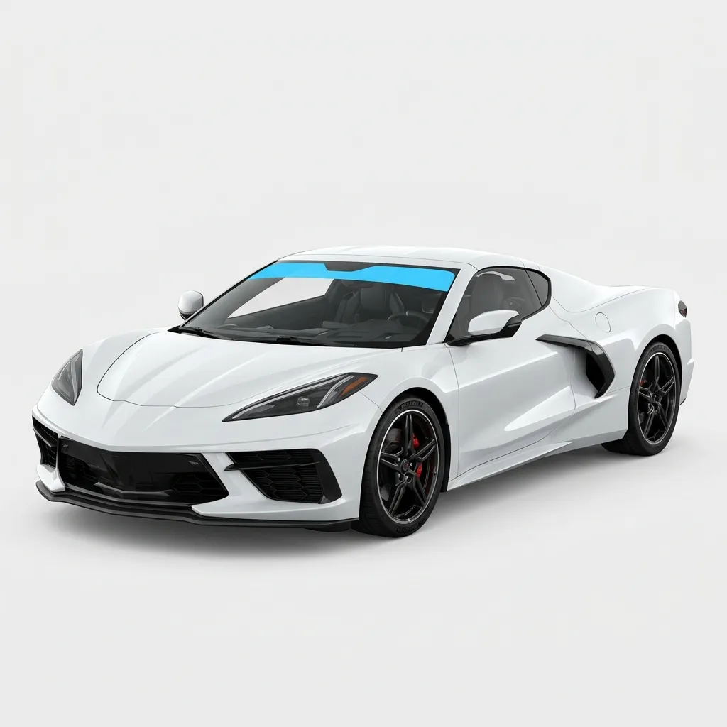 Window Strip window tint coverage